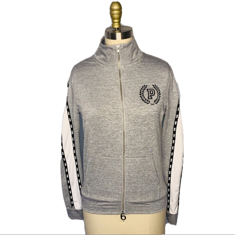 PINK Victoria’s Secret L/S Zip Track Jacket